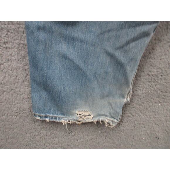 Vintage LEVI'S Baggy 595 Men's 31x34 Jeans - Picture 12 of 16
